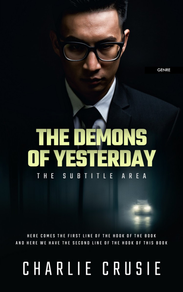 Front view of Bunker #2822 - Premade Mystery & Thriller & Suspense Book Cover