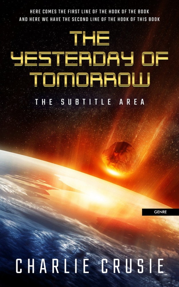 Front view of Di Serria #2829 - Premade Apocalyptica Book Cover