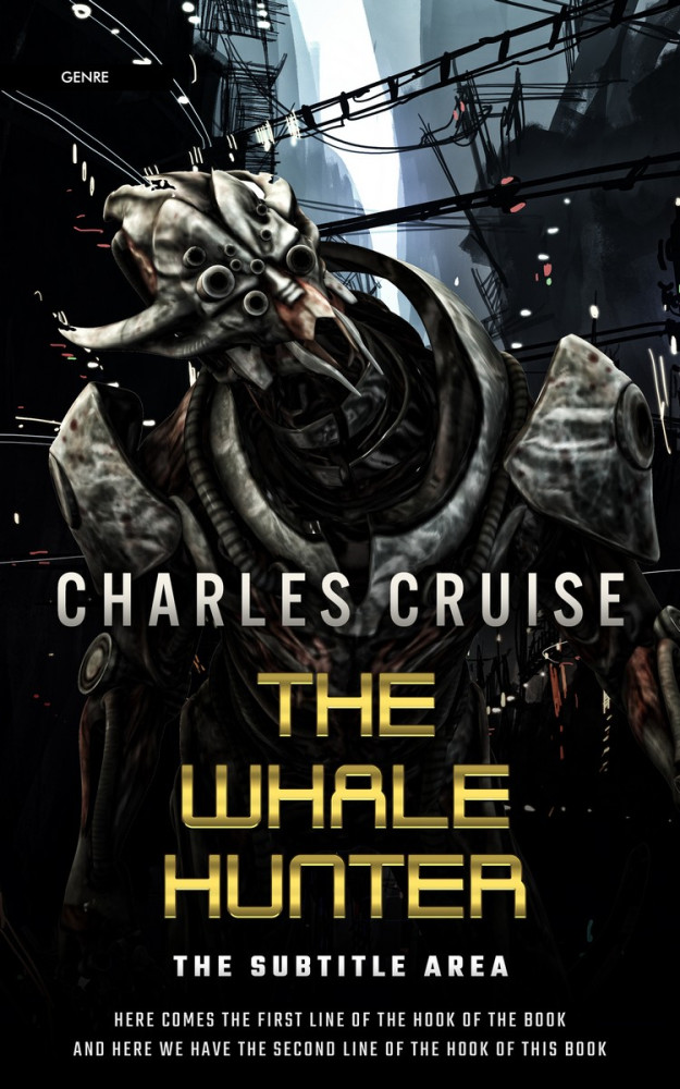 Front view of Coral Reef #2839 - Premade Apocalyptica Book Cover