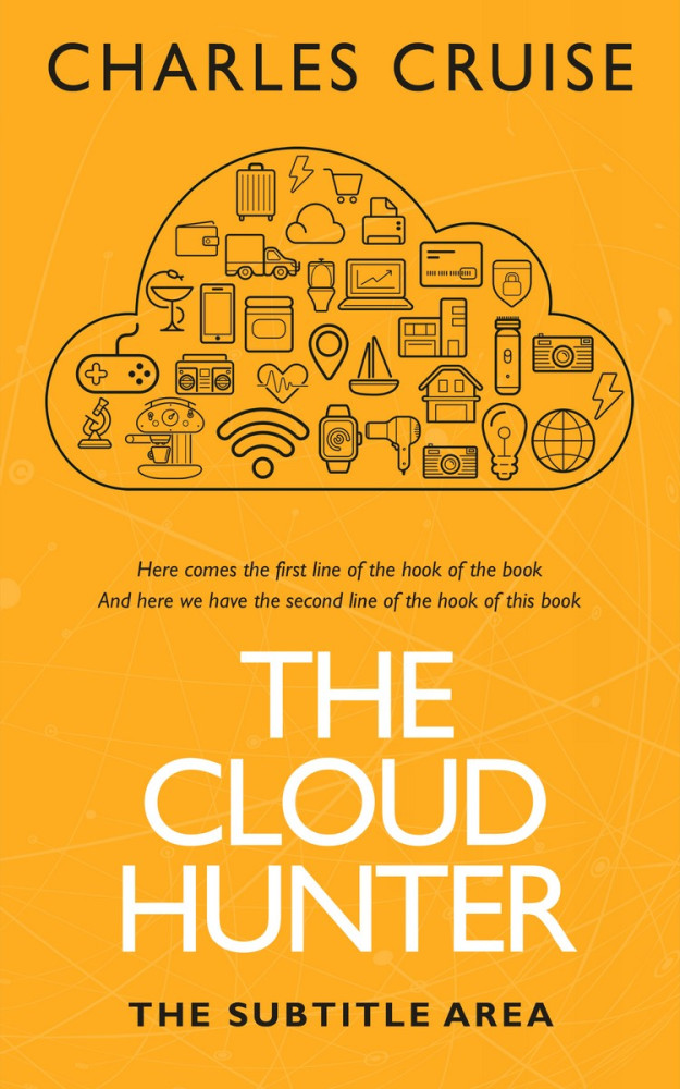 Front view of Sea Buckthorn #2847 - Premade Business Book Cover