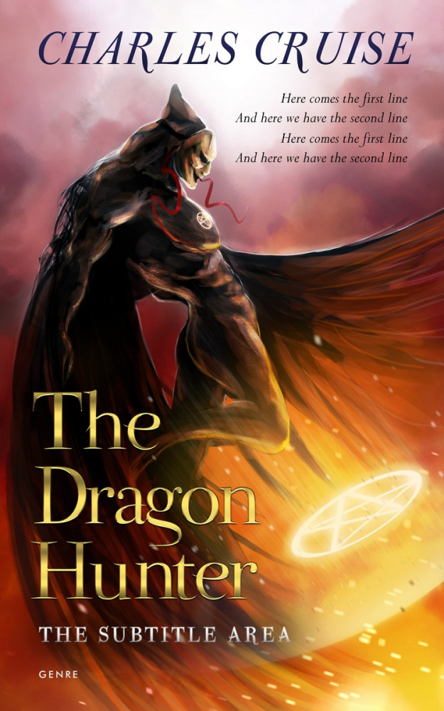 Front view of Mule Fawn #2864 - Premade Apocalyptica Book Cover