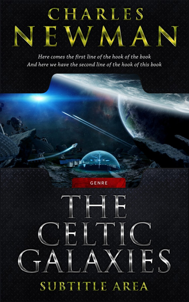 Front view of Bunker #2892 - Premade Science Fiction Book Cover