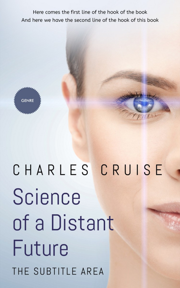 Front view of Swiss Coffee #2923 - Premade Science Fiction Book Cover