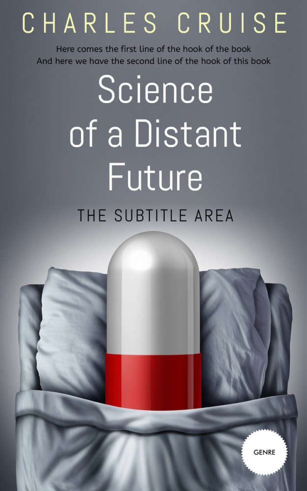 Front view of Pale Sky #2924 - Premade Health & Mind & Body Book Cover