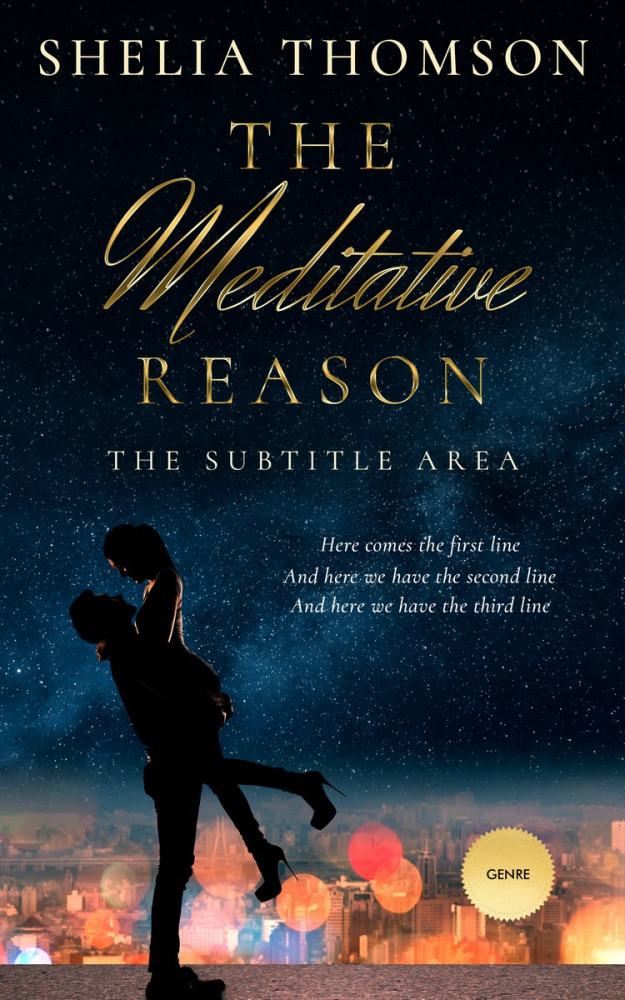 Front view of Firefly #2937 - Premade Romance Book Cover