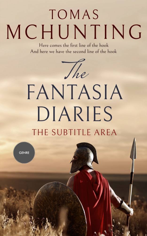 Front view of Grain Brown #2944 - Premade Historical Book Cover