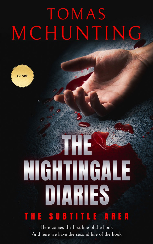 Front view of Oriental Pink #2949 - Premade Mystery & Thriller & Suspense Book Cover