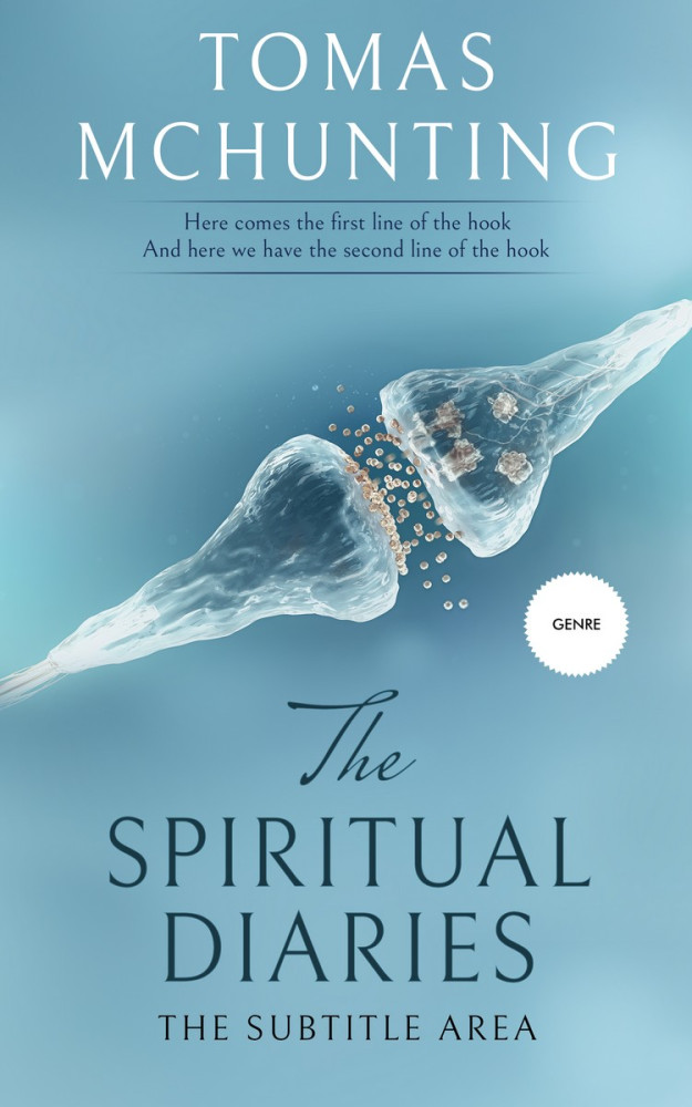 Front view of Glacier #2964 - Premade Health & Mind & Body Book Cover