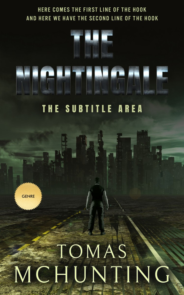 Front view of Log Cabin #2968 - Premade Apocalyptica Book Cover