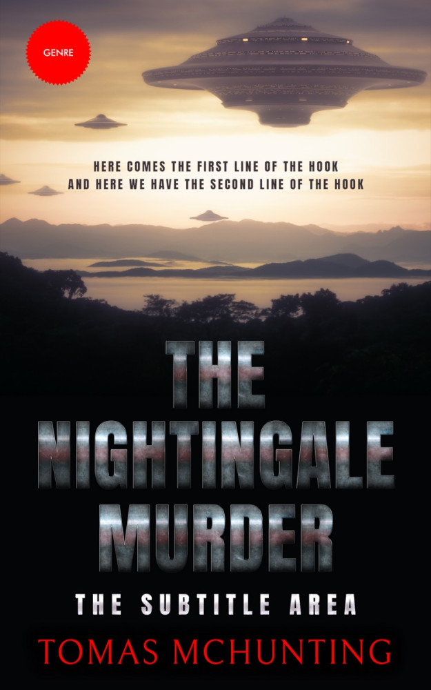 Front view of Cashmere #2971 - Premade Apocalyptica Book Cover