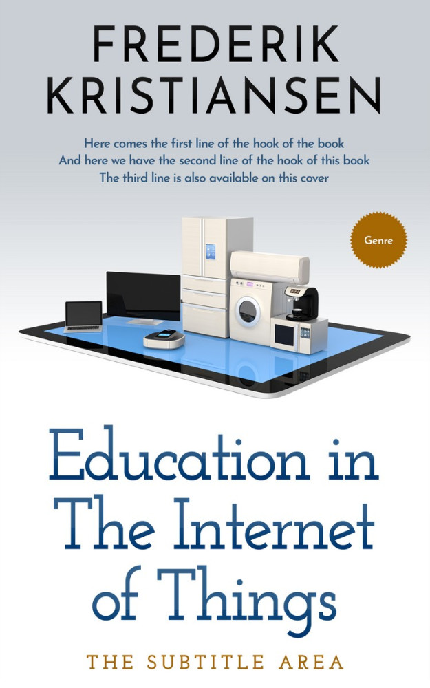 Front view of Iron #2982 - Premade Business Book Cover