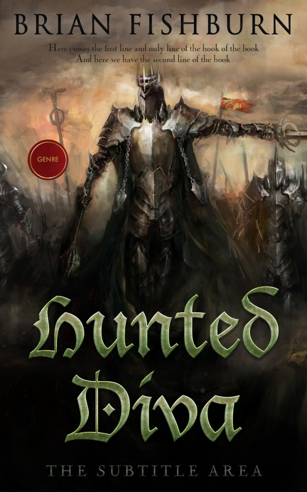 Front view of Mongoose #3045 - Premade Apocalyptica Book Cover