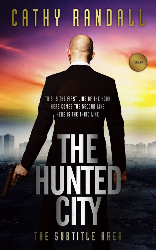 Front view of Bastille #3153 - Premade Mystery & Thriller & Suspense Book Cover