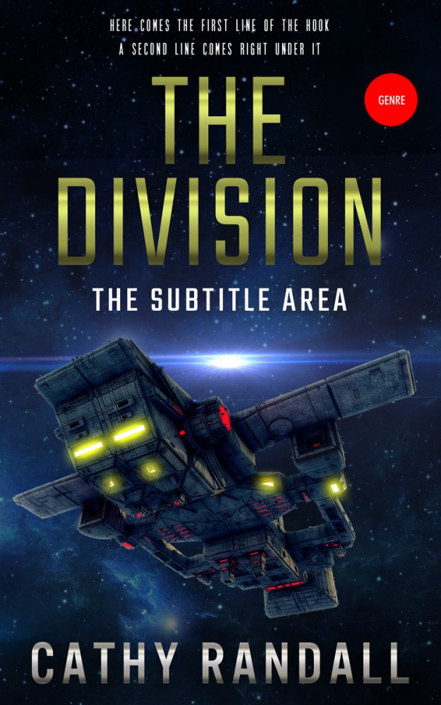 Front view of Ebony #3174 - Premade Apocalyptica Book Cover