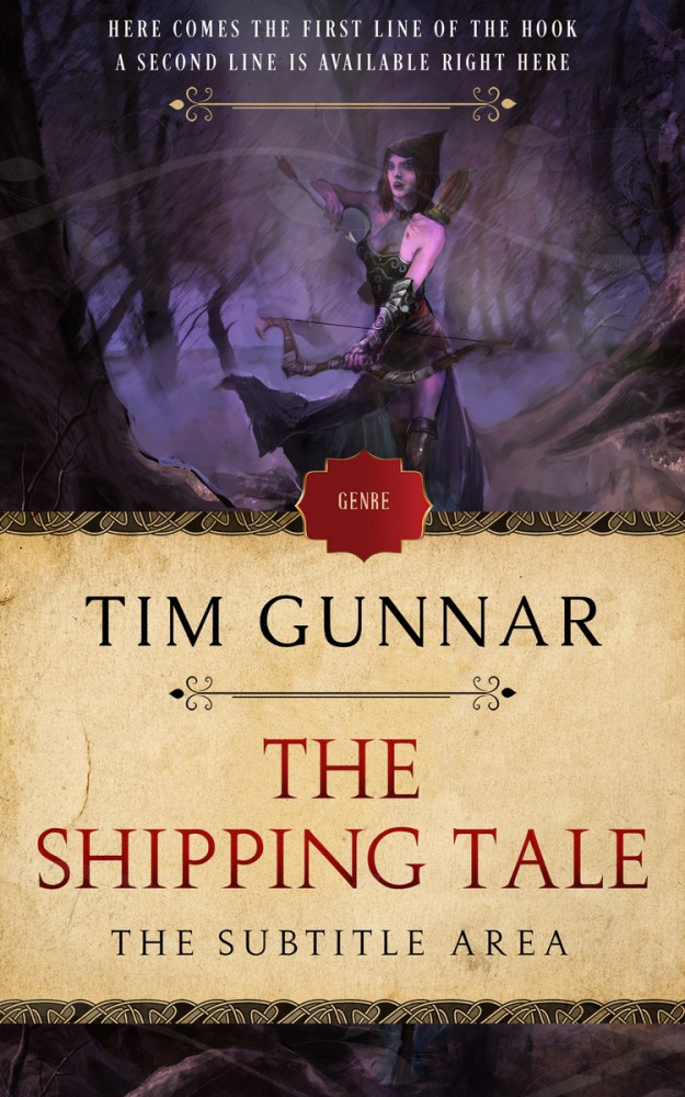 Front view of Zombie #3192 - Premade Fantasy Book Cover