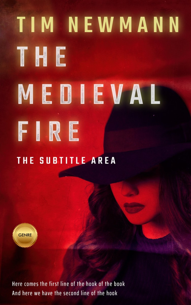 Front view of Aubergine #3228 - Premade Mystery & Thriller & Suspense Book Cover