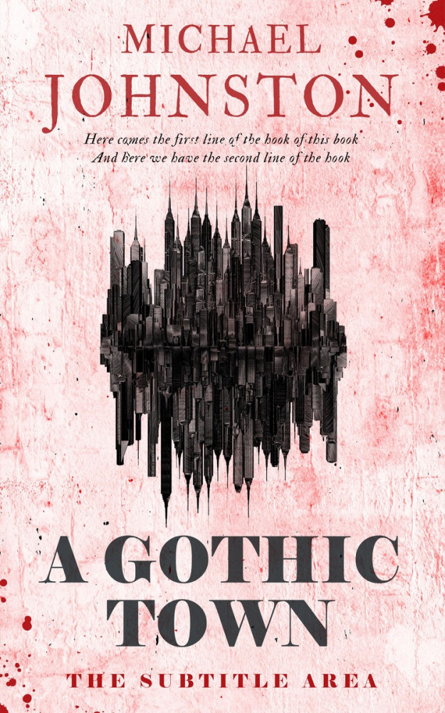 Front view of Mine Shaft #3312 - Premade Mystery & Thriller & Suspense Book Cover