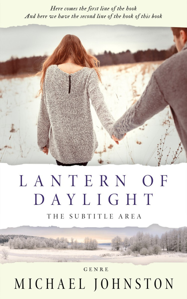 Front view of Satin Linen #3328 - Premade Romance Book Cover