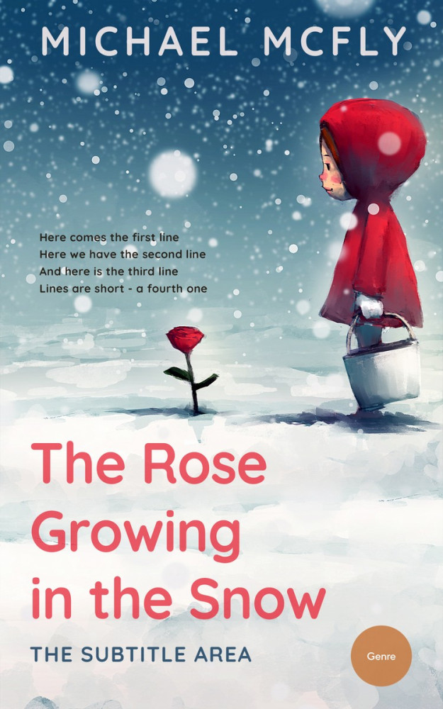 Front view of San Juan #3427 - Premade Teen & Young Adult Book Cover