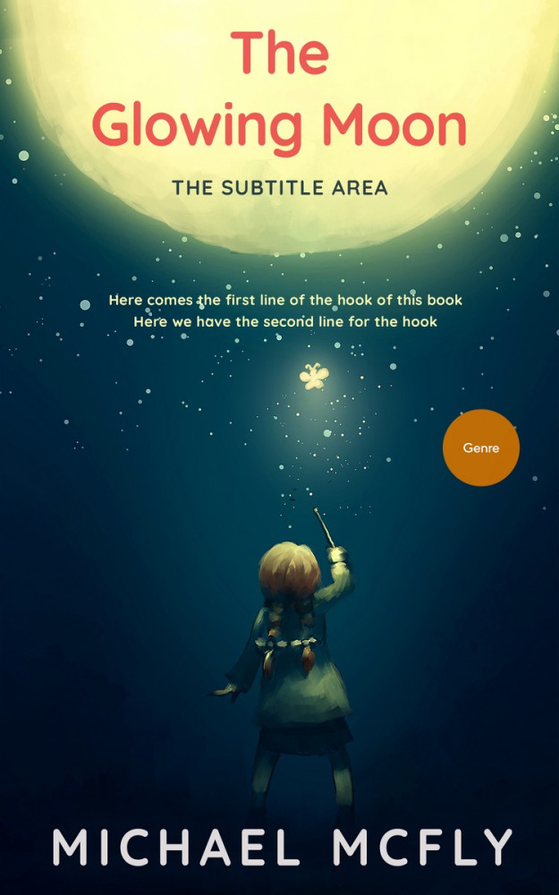 Front view of Elephant #3428 - Premade Fantasy Book Cover