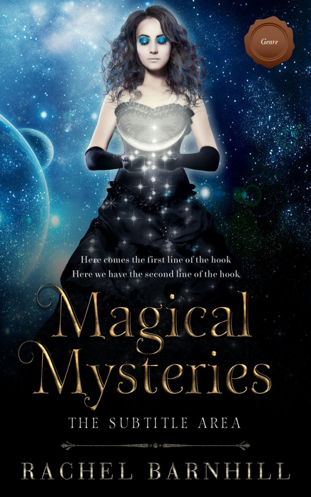 Front view of Gray Nickel #3463 - Premade Teen & Young Adult Book Cover