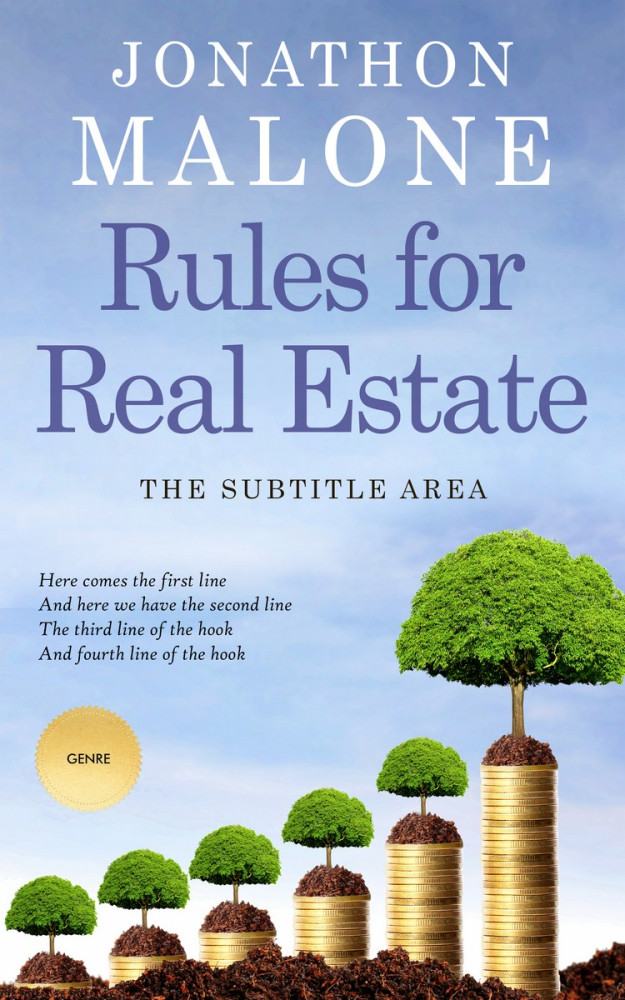 Front view of Spindle #3501 - Premade Business Book Cover