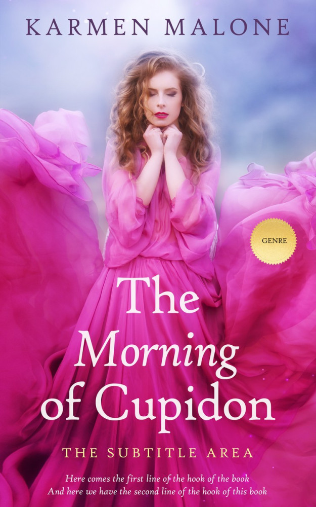 Front view of Hibiscus #3507 - Premade Romance Book Cover