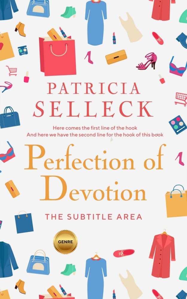 Front view of Desert Storm #3658 - Premade Business Book Cover