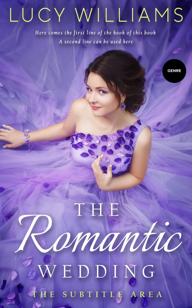 Front view of Deluge #3736 - Premade Fantasy Book Cover