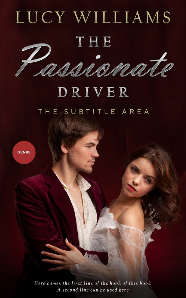 Front view of Coffee Bean #3741 - Premade Royal Romance Book Cover