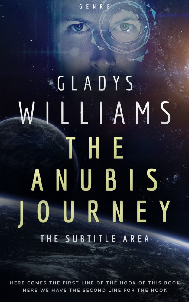 Front view of Cinder #3763 - Premade Science Fiction Book Cover