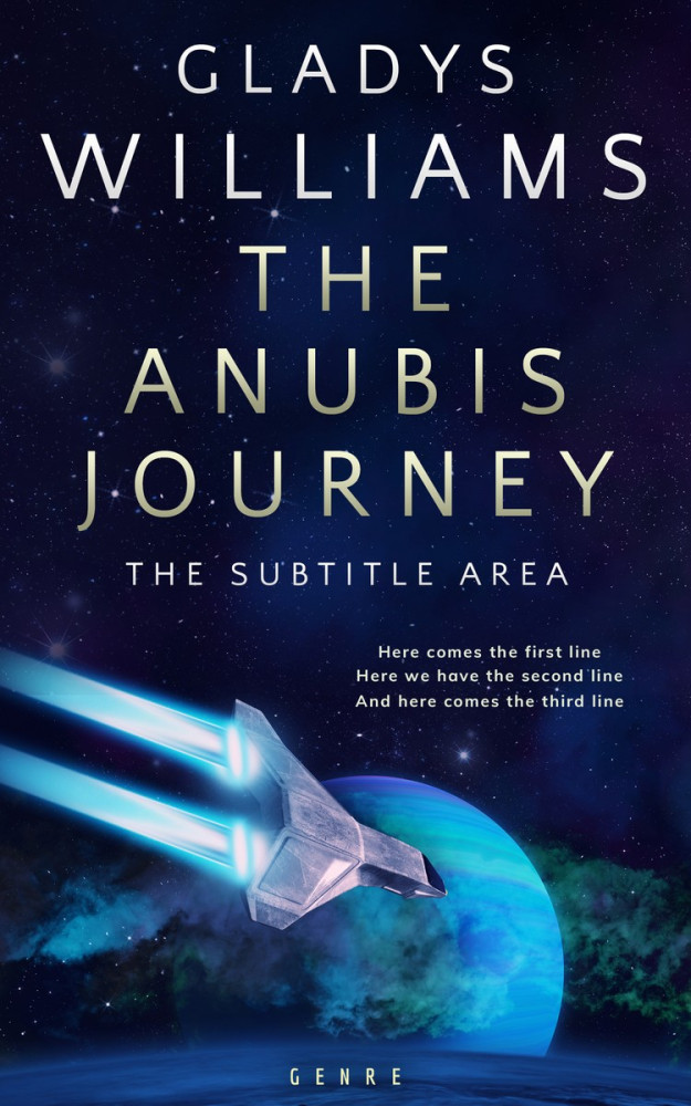 Front view of Haiti #3766 - Premade Science Fiction Book Cover