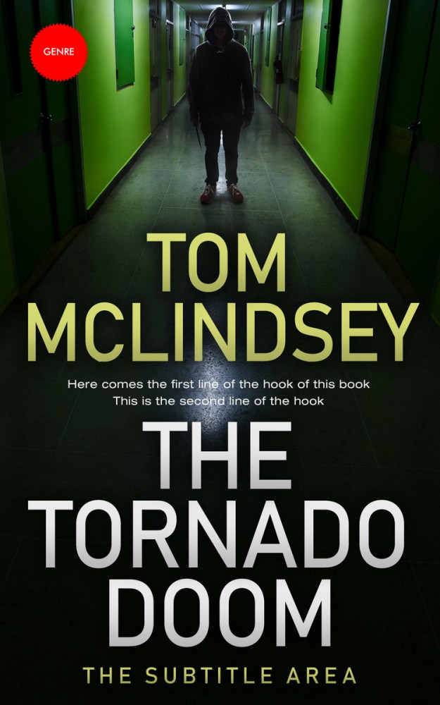 Front view of Hunter Green #3789 - Premade Mystery & Thriller & Suspense Book Cover