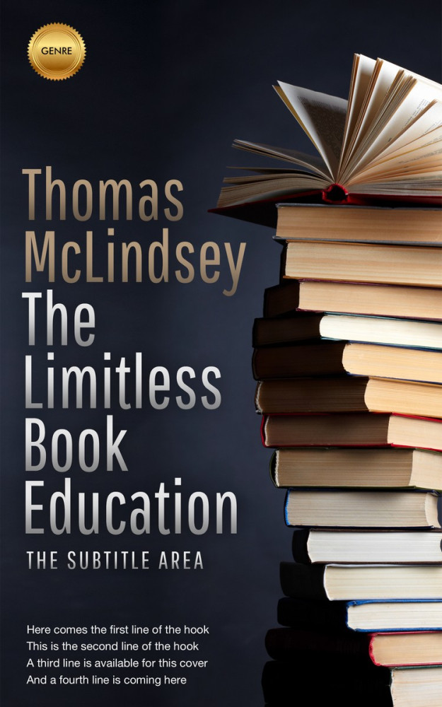 Front view of Vanilla #3795 - Premade Science & Nature Book Cover