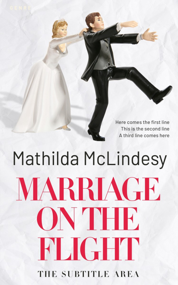 Front view of Athens Gray #3815 - Premade Romance Book Cover