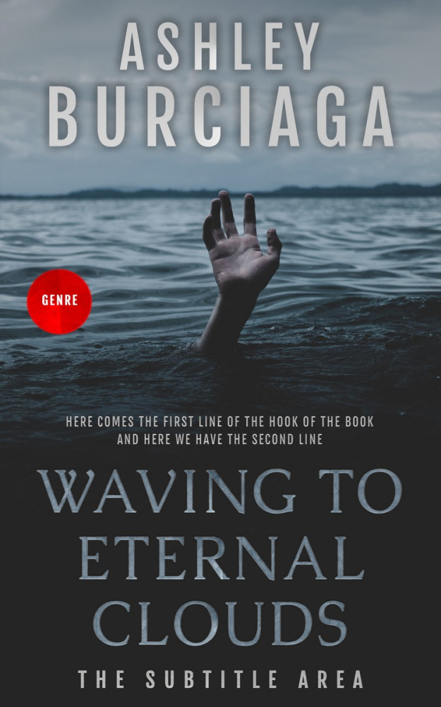 Front view of Shark #3879 - Premade Mystery & Thriller & Suspense Book Cover