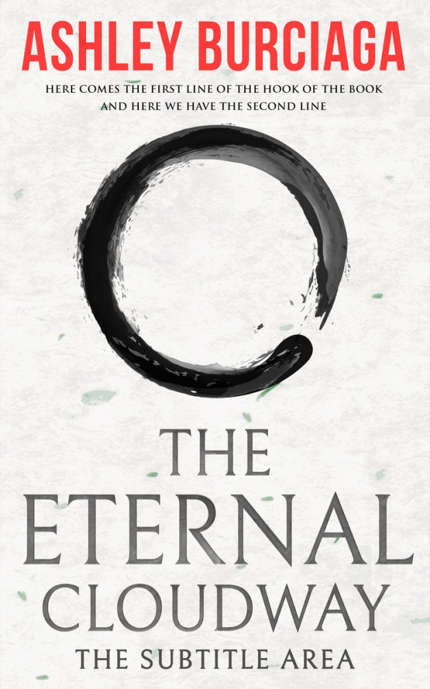 Front view of Hint Of Red #3894 - Premade Religion & Spirituality Book Cover