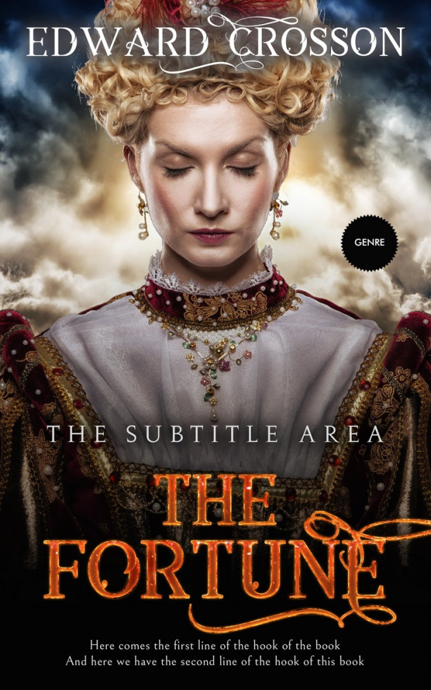 Front view of Cocoa Brown #3901 - Premade Historical Book Cover