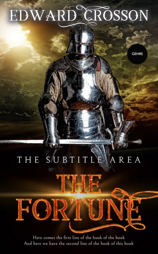 Front view of Oil #3902 - Premade Historical Book Cover