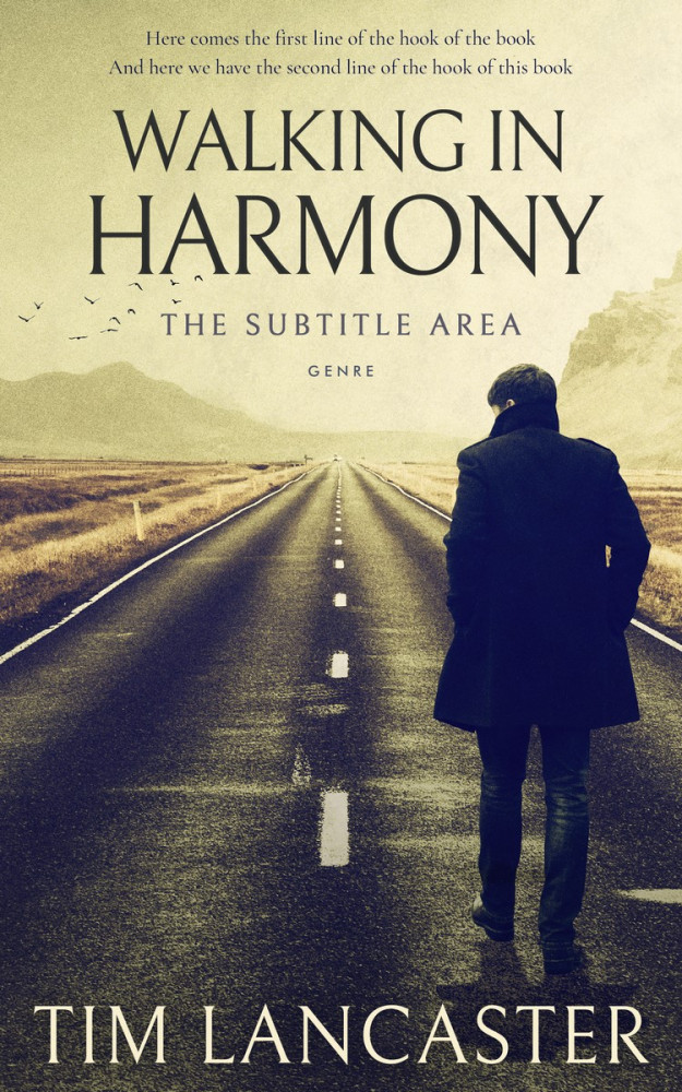 Front view of Hampton #3929 - Premade Mystery & Thriller & Suspense Book Cover