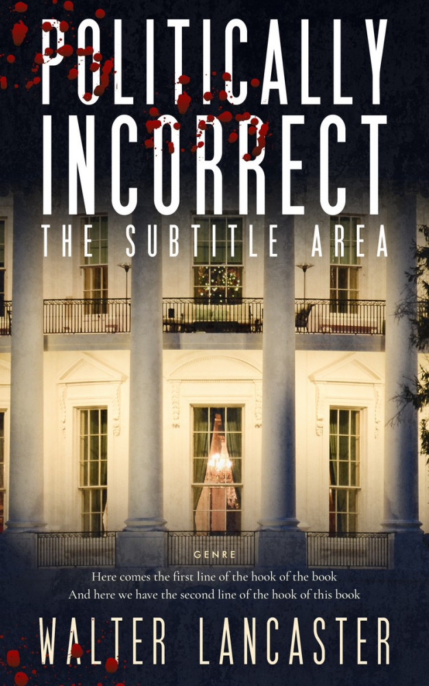 Front view of Pavlova #3930 - Premade Mystery & Thriller & Suspense Book Cover