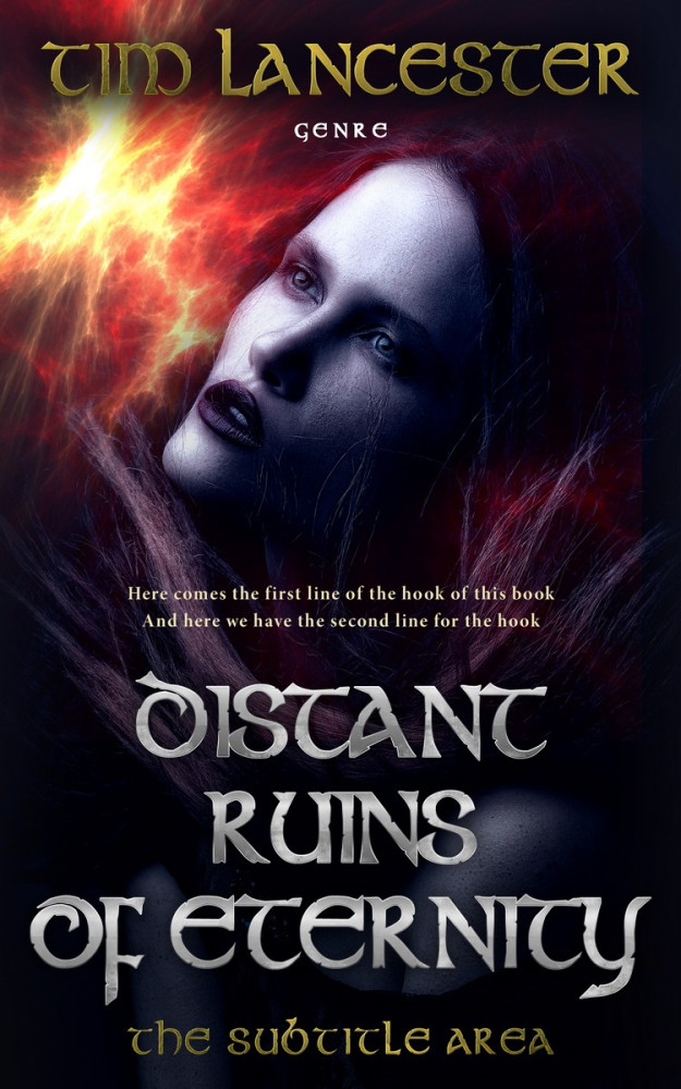 Front view of Oriental Pink #3969 - Premade Chick Lit Book Cover