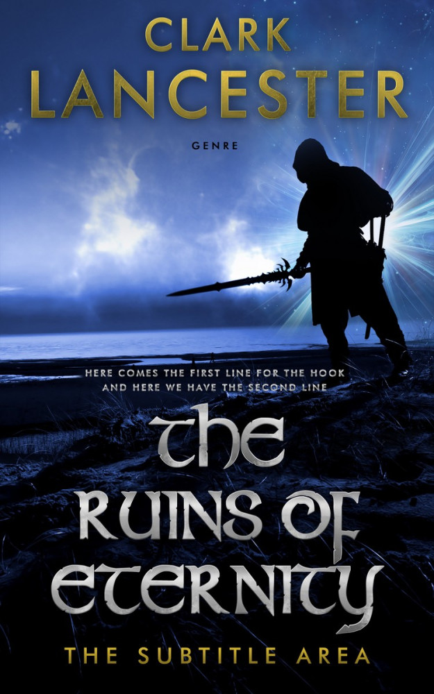 Front view of Submarine #3975 - Premade Fantasy Book Cover