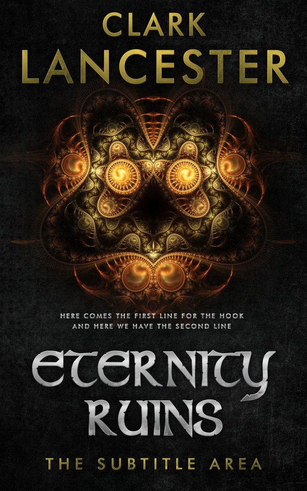 Front view of Zeus #3976 - Premade Fantasy Book Cover