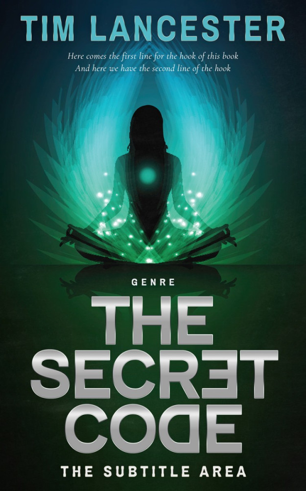 Front view of Timber Green #4001 - Premade Health & Mind & Body Book Cover