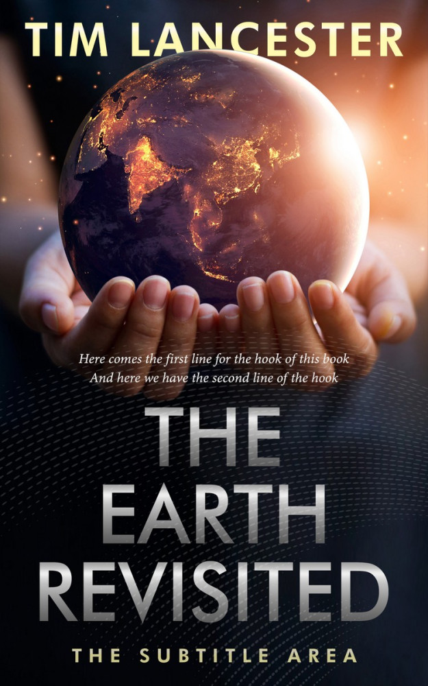 Front view of Tan #4012 - Premade Science & Nature Book Cover