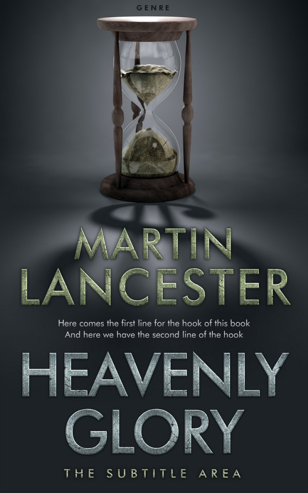 Front view of Outer Space #4036 - Premade Business Book Cover