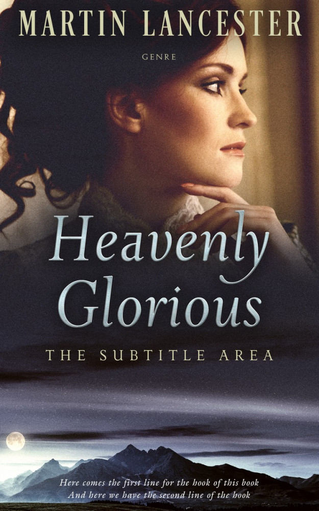 Front view of Thunder #4064 - Premade Romance Book Cover