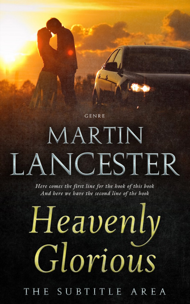 Front view of Di Serria #4065 - Premade Romance Book Cover