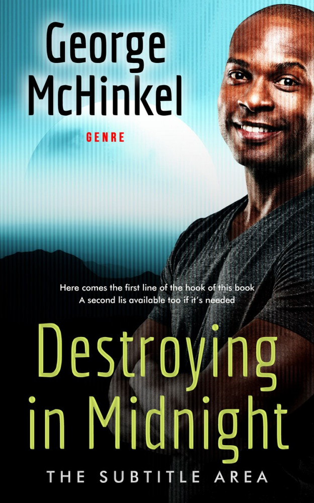 Front view of Cod Gray #4147 - Premade Science Fiction Book Cover | BookCoverZone